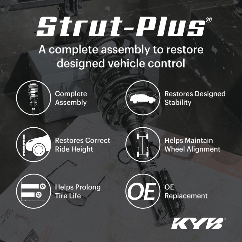 KYB 12-17 FIAT 500 Exc. Abarth - C - Electric Strut-Plus