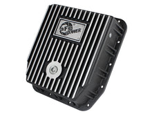 Load image into Gallery viewer, aFe POWER Transmission Pan Ford Trucks 80-92 (AOD Transmission)- Black w/ Machined Fins