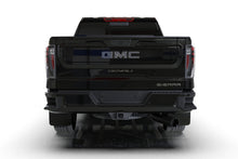 Load image into Gallery viewer, Rally Armor 20-26 GMC Sierra 2500/3500 HD Denali Black Mud Flap w/White Logo