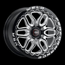 Load image into Gallery viewer, Weld Racing 17x10 Laguna 6 Bead Lock 6x139.7 ET25 BS6.50 Gloss BLK MIL DIA 106.1