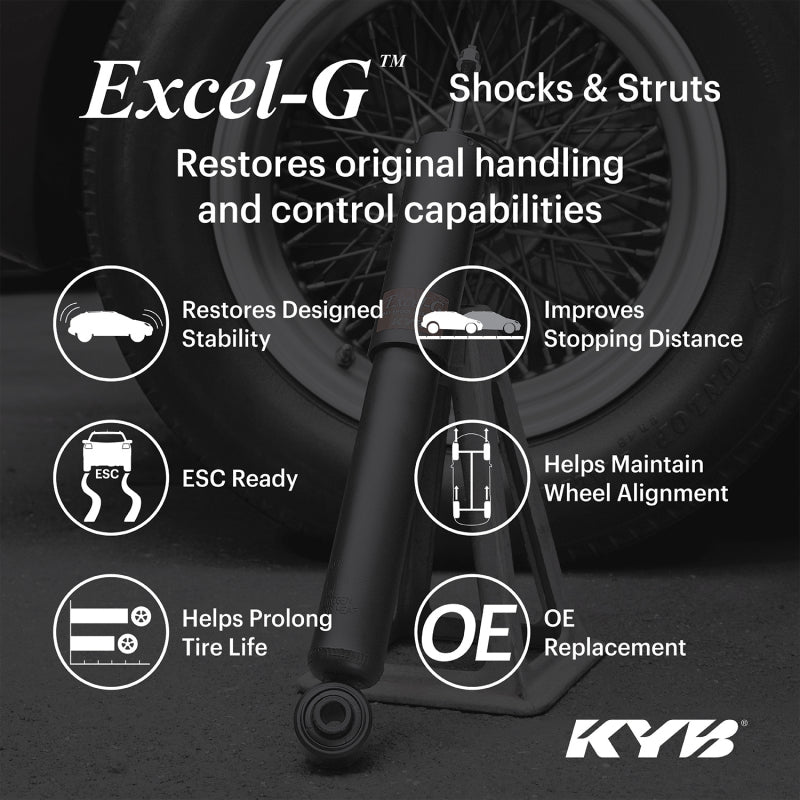 KYB 15-24 Ford Transit 150/250/350/350HD (Short Wheel Base) Shocks & Struts Excel-G - Rear