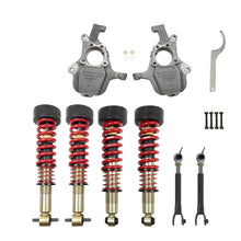 Load image into Gallery viewer, Belltech 21+ GM SUV SWB ONLY Front and Rear Height Adjustable Coilover Kit