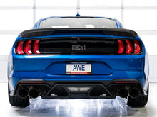 Load image into Gallery viewer, AWE Tuning 21-23 Ford Mustang Mach 1 SwitchPath Cat-Back Exhaust w/ Quad Diamond Black Tips