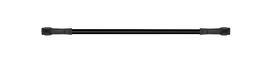 Goodridge 9in Universal Brake Line Assembly w/Black Zinc Fittings & Black Hose