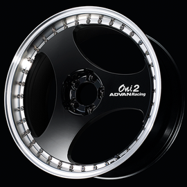 Advan ONI2 Progressive 20x10.5 / +20 Off / 5x114.3 / 73mm Bore / Machining and Racing Gloss Black