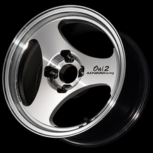 Load image into Gallery viewer, Advan ONI2 15x5.5 / +38 Offset / 4x100 / 63mm Bore / Machining and Diamond Cut