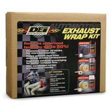 Load image into Gallery viewer, DEI Exhaust Wrap Kit - Tan Wrap &amp; Aluminum HT Silicone Coating (Aerosol)