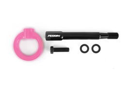 PERRIN 13-26 Subaru BRZ / 13-20 Scion FRS & Toyota 86 / 22-26 GR86 Tow Hook Kit (Rear) - Hyper Pink