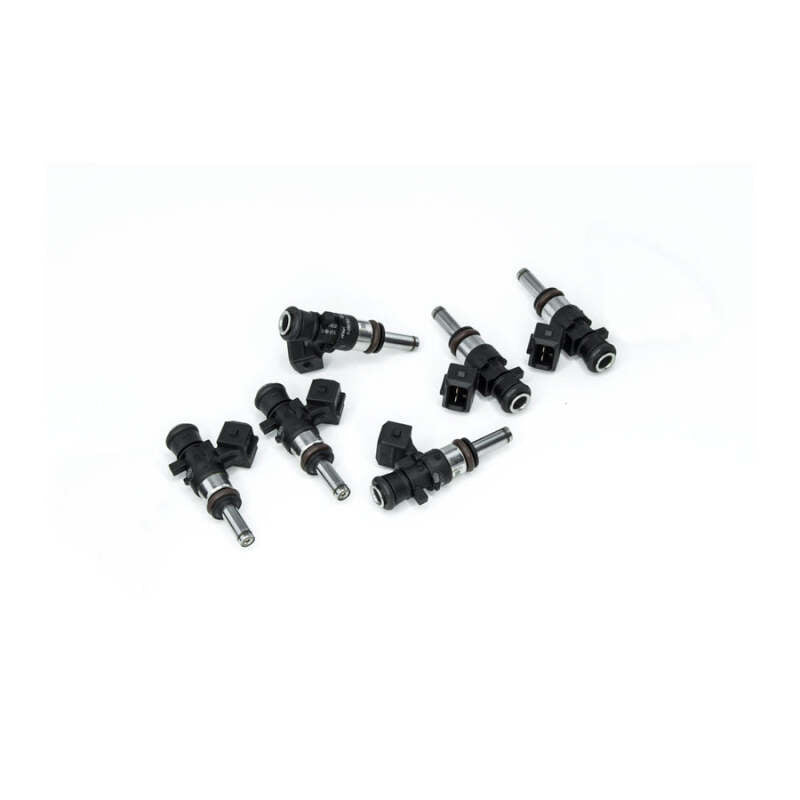 DeatschWerks Bosch EV14 Universal 40mm Compact Matched Set of 6 Injectors 500cc (Extended Nozzle)