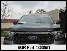 Load image into Gallery viewer, EGR 2019+ Ford Ranger XL/XLT Superguard Hood Guard - Dark Smoke (303551)