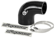 Load image into Gallery viewer, aFe Magnum FORCE Intake Coupling Kit (2-3/4 IN ID to 2 IN ID x 90 Deg.) Elbow Coupler - Black