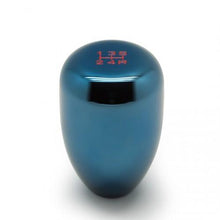Load image into Gallery viewer, BLOX Racing Limited Series 6-Speed Billet Shift Knob - Electric Blue 12x1.25mm