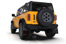 Load image into Gallery viewer, Rally Armor 21-25 Ford Bronco (Plstc Bmpr + RR - NO Rptr/Sprt) Blk Mud Flap w/Area Blue Logo