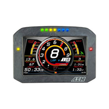 Load image into Gallery viewer, AEM CD-7LG Carbon Logging Flush Digital Dash Display w/ Internal 20Hz GPS &amp; Antenna