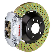 Load image into Gallery viewer, Brembo 00-03 Z8 (E52) Rear GT BBK 4 Piston Cast 2pc 345x28 2pc Rotor Drilled-Silver