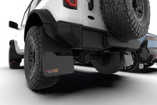 Load image into Gallery viewer, Rally Armor 21-25 Ford Bronco RR-PL Rock Rail-Plastic Rear Bumper Black Mud Flap BCE Pink Logo