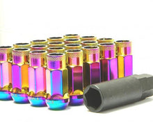 Load image into Gallery viewer, Wheel Mate Muteki SR48 Open End Locking Lug Nut Set of 4 - Titanium 12x1.50 48mm