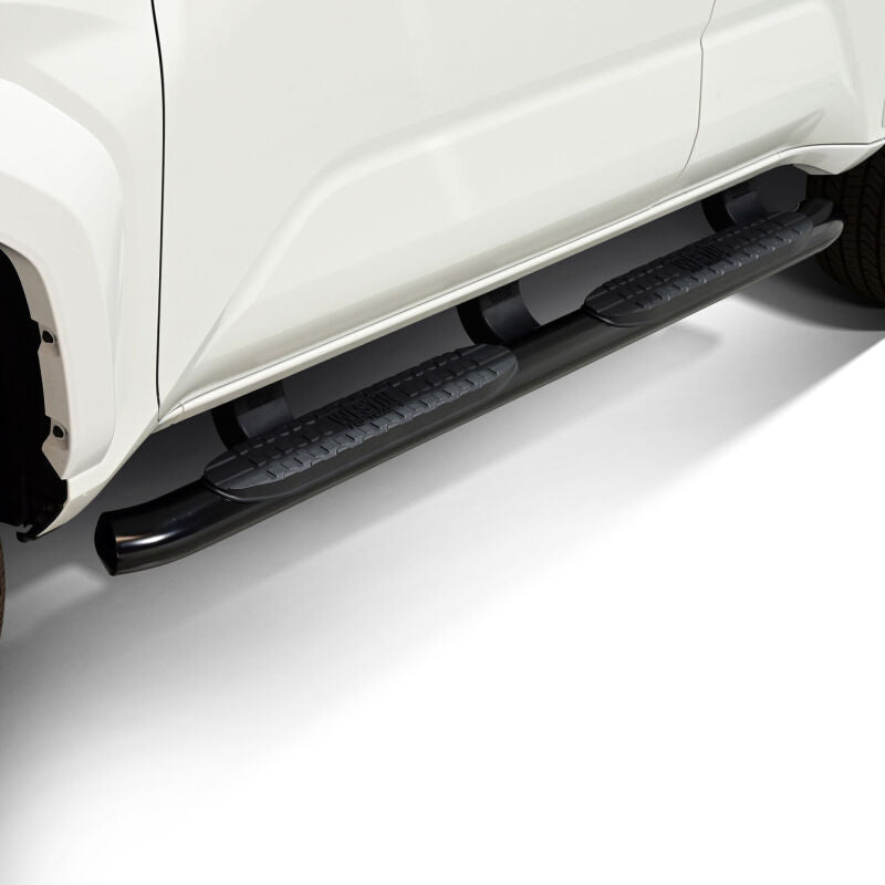Westin 25-26 Toyota 4Runner PRO TRAXX 4 Oval Nerf Step Bars - Semi-Gloss Black
