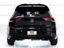 Load image into Gallery viewer, AWE Tuning MK8 Volkswagen Golf R 3in Track Edition Quad Exhaust - Diamond Black Tips