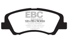 Load image into Gallery viewer, EBC 12+ Hyundai Accent 1.6 Ultimax2 Front Brake Pads