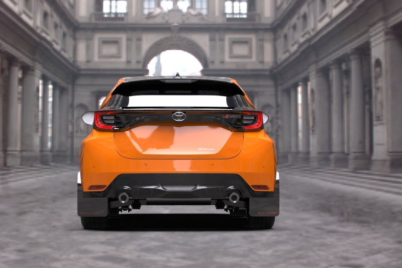 Rally Armor 20-26 Toyota GR Yaris Black Mud Flap w/Red Logo