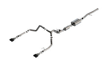 Load image into Gallery viewer, Borla 2024 Chevy Silverado 1500 6.2L V8 S-Type Catback Exhaust w/ Simulator - Black Chrome