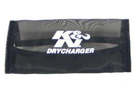 K&N Drycharger Wrap Black 7.125in W 7.125in L