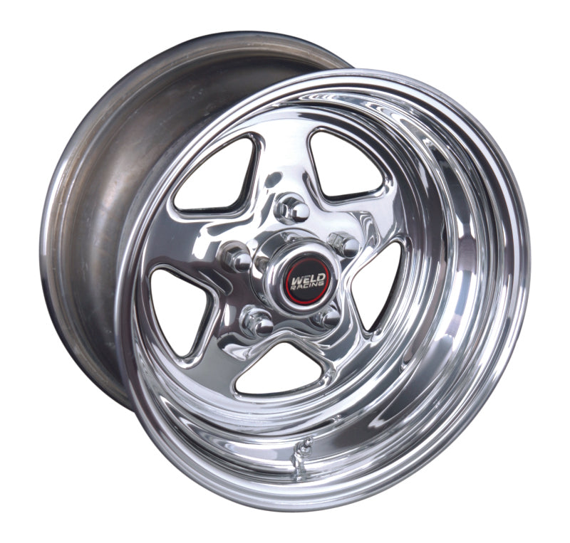 Weld Racing 15x8 / 5x4.75 BP / 6.5in. BS Polished Wheel - Non-Beadlock