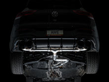 Load image into Gallery viewer, AWE Tuning MK8 Volkswagen Golf R 3in Track Edition Quad Exhaust - Diamond Black Tips