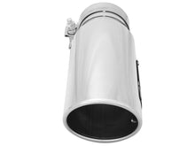 Load image into Gallery viewer, aFe MACH Force-Xp Universal Exhaust Tip 3-1/2Inlet x 4-1/2IN Outlet x 12IN L Polished Left Side Exit