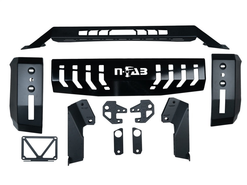 N-Fab HVM Bull Bar 21-23 Ford F150 - Tex. Black