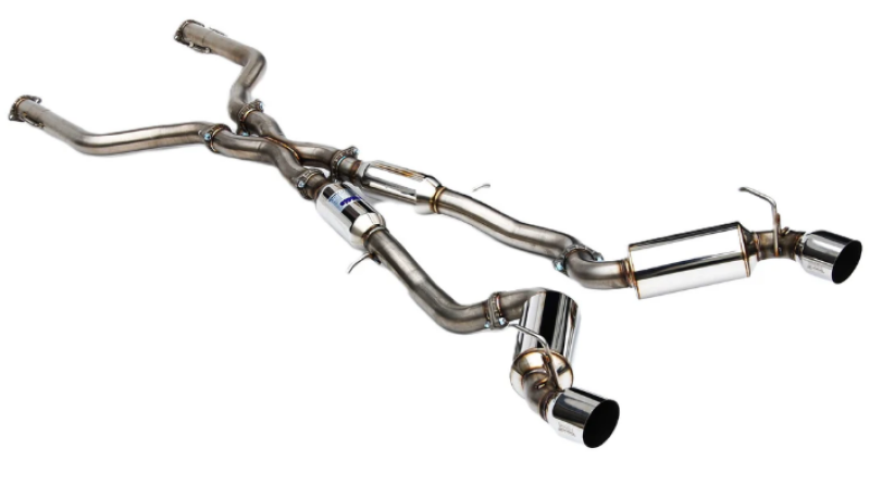 Invidia 2022+ Nissan Z 70mm N1 Cat Back Exhaust - SS Tips