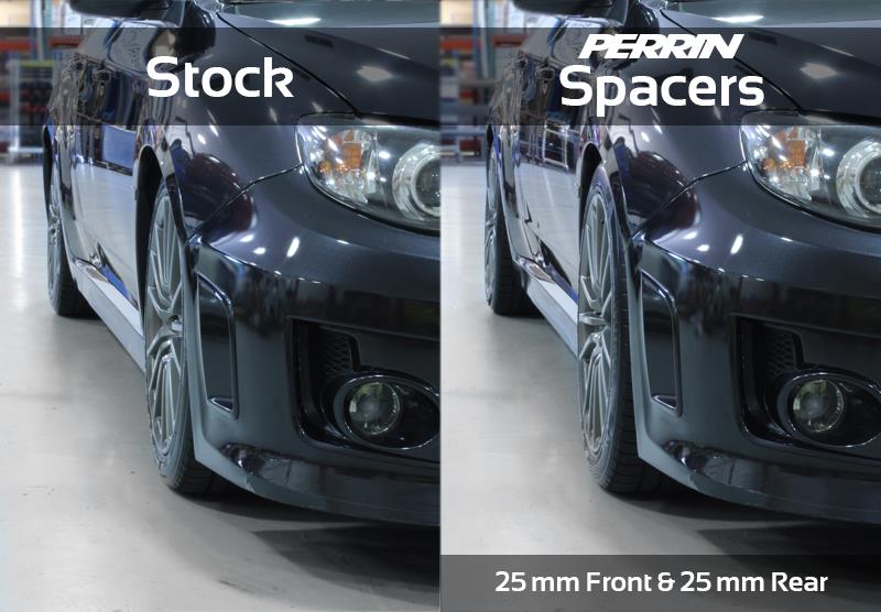 Perrin Subaru 5x100 25mm Wheel Spacers (One Pair)