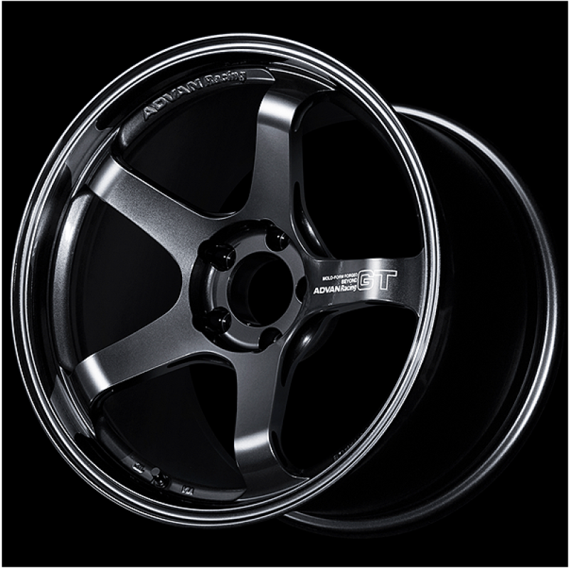 Advan GT Beyond 18X9.5 +25 5-112 Racing White Wheel