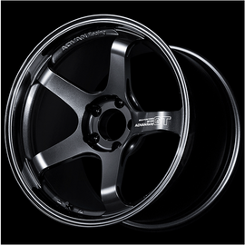 Advan RG-D2 17x9.0 +45 5x114.3 Machining and Black Gunmetallic Wheel