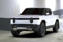 Load image into Gallery viewer, Rally Armor 22-25 Rivian R1T Black UR Mud Flap - Metallic Black Logo