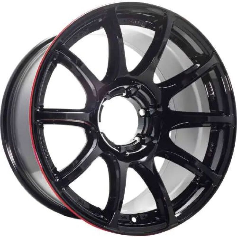 Gram Lights 57Trans-X Rev Limit 20x9.0 +09 6x139.7 Black & Machined Wheel