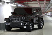 Load image into Gallery viewer, Rally Armor 18-25 Jeep JL Wrangler Black UR Mud Flap w/Red Logo