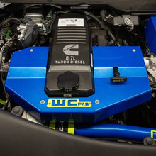 Load image into Gallery viewer, Wehrli 13-23 Dodge Cummins 6.7L Fabricated Aluminum Engine Cover - Fine Texture Black