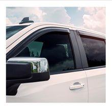 Load image into Gallery viewer, EGR 2019 Chevy 1500 Crew Cab Tape-On Window Visors - Set of 4 Dark Smoke