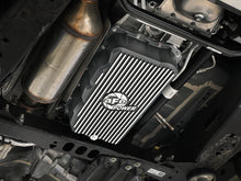 Load image into Gallery viewer, aFe 20-26 GM Trucks L6 3.0L Transmission Pan - Black w/ Machined Fins