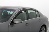 Husky Liners 10-17 Cadillac SRX Ventvisor Low Profile (6pc) - Chrome