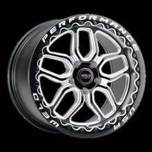 Load image into Gallery viewer, Weld Laguna Drag Beadlock 15x10 5x114.3 ET50 BS 7.50 Gloss Black MIL DIA 78.1