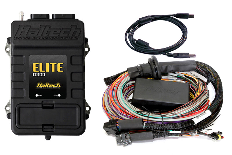 Haltech Elite 1500 Premium Universal Wire-In Harness ECU Kit - 5m (16ft)