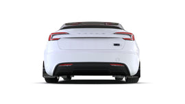 Rally Armor 24-26 Tesla Model 3 Highland Black UR Mud Flap White Logo