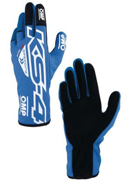 OMP KS-4 KART GLOVES BLACK SZ XS