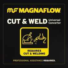 Load image into Gallery viewer, MagnaFlow 2in./2.5in. D/S T1 Universal Converter