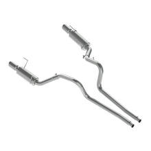 Load image into Gallery viewer, MBRP 05-09 Ford Shelby GT500 / GT Dual Split Rear Street Version 4in Tips T409 Exhaust System