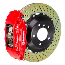 Load image into Gallery viewer, Brembo 01-07 C-Class Front GT BBK 4 Piston Cast 2pc 332x32 2pc Rotor Drilled-Red