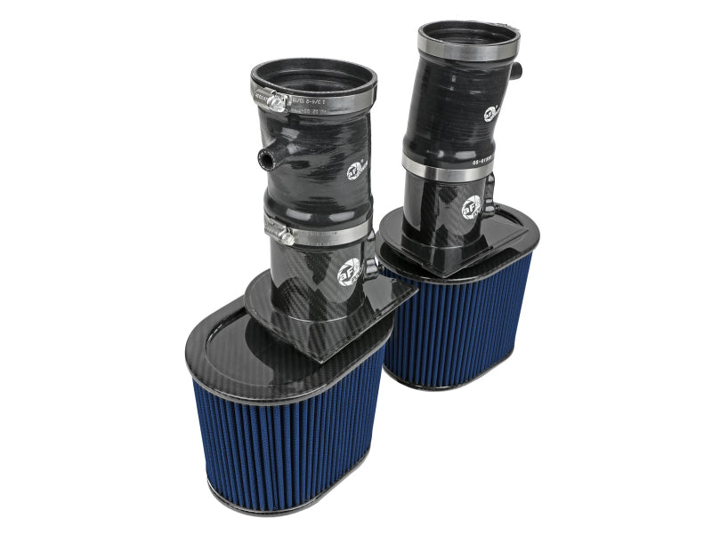 aFe 15-19 Lamborghini Huracan V10-5.2L Track Series Intake System w/ Pro 5R Filter